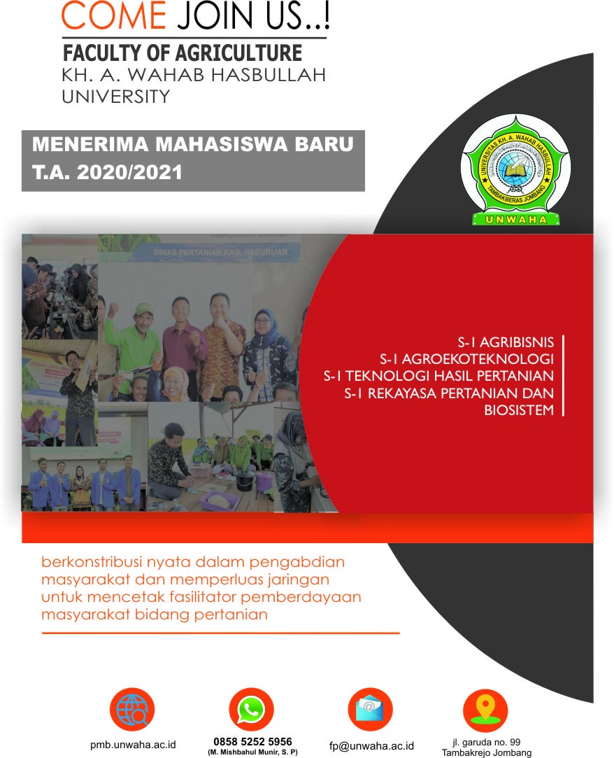 Come join Us,Faculty of Agriculture