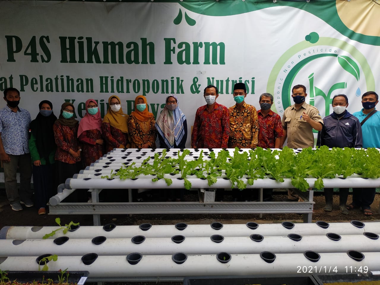 Kerjasama dengan P4S Hikmah Farm Kediri